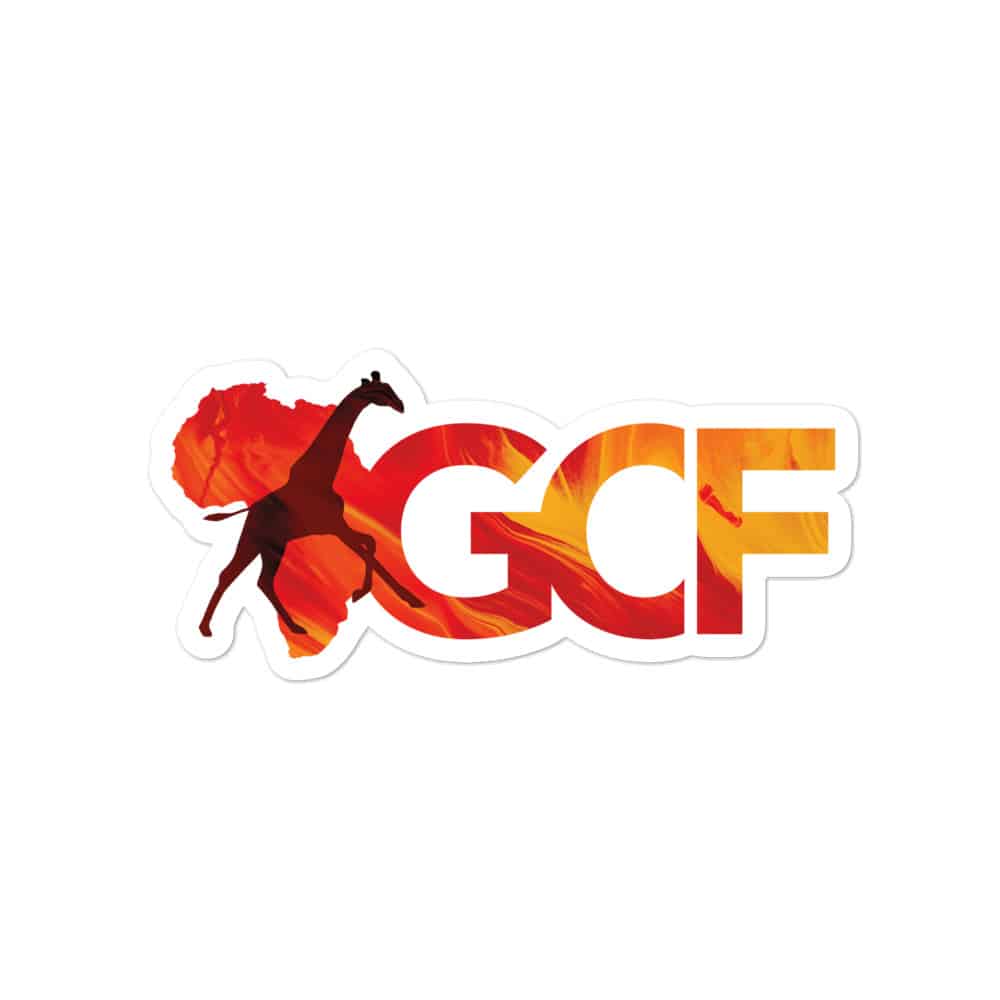GCF 'Desert Flame' sticker 3