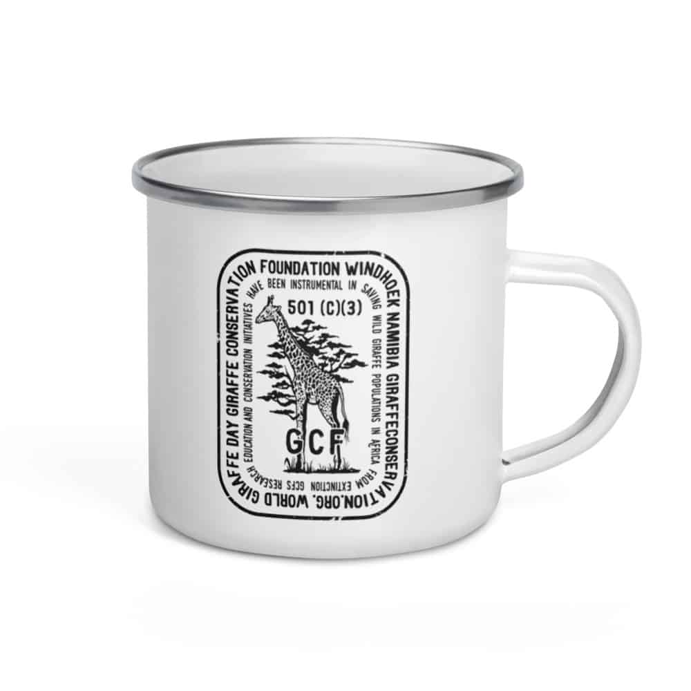 'Vintage Awareness' enamel mug 1