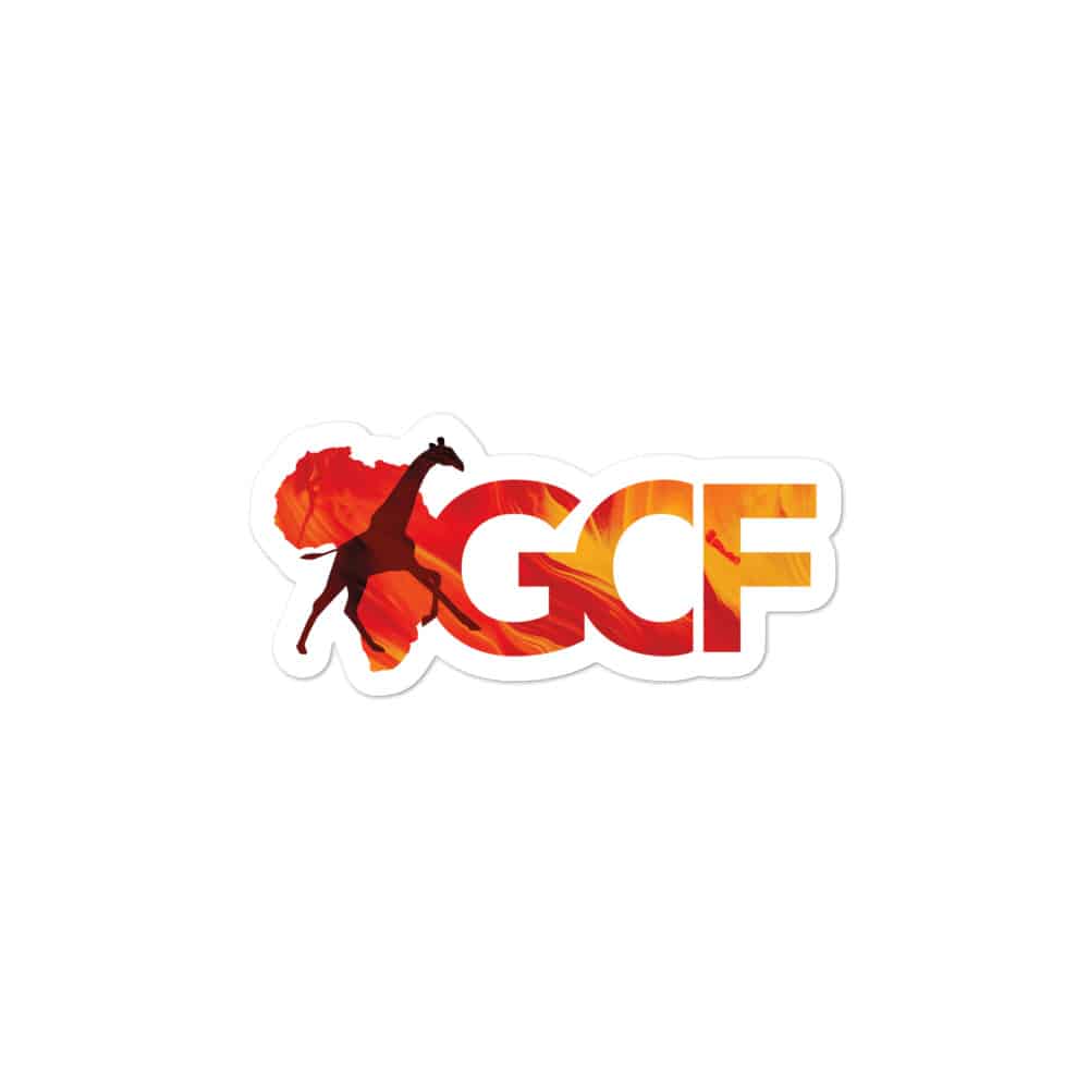 GCF 'Desert Flame' sticker 2