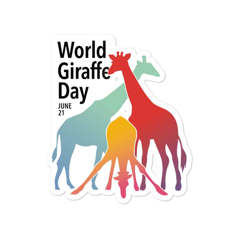 World Giraffe Day sticker 3