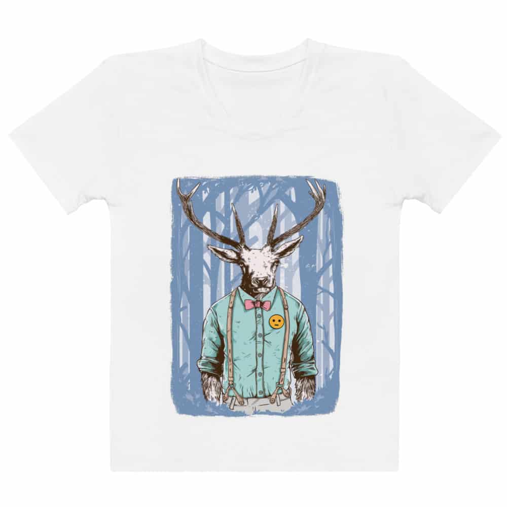 'Bowtie Stag' Limited Edition women's tee 1