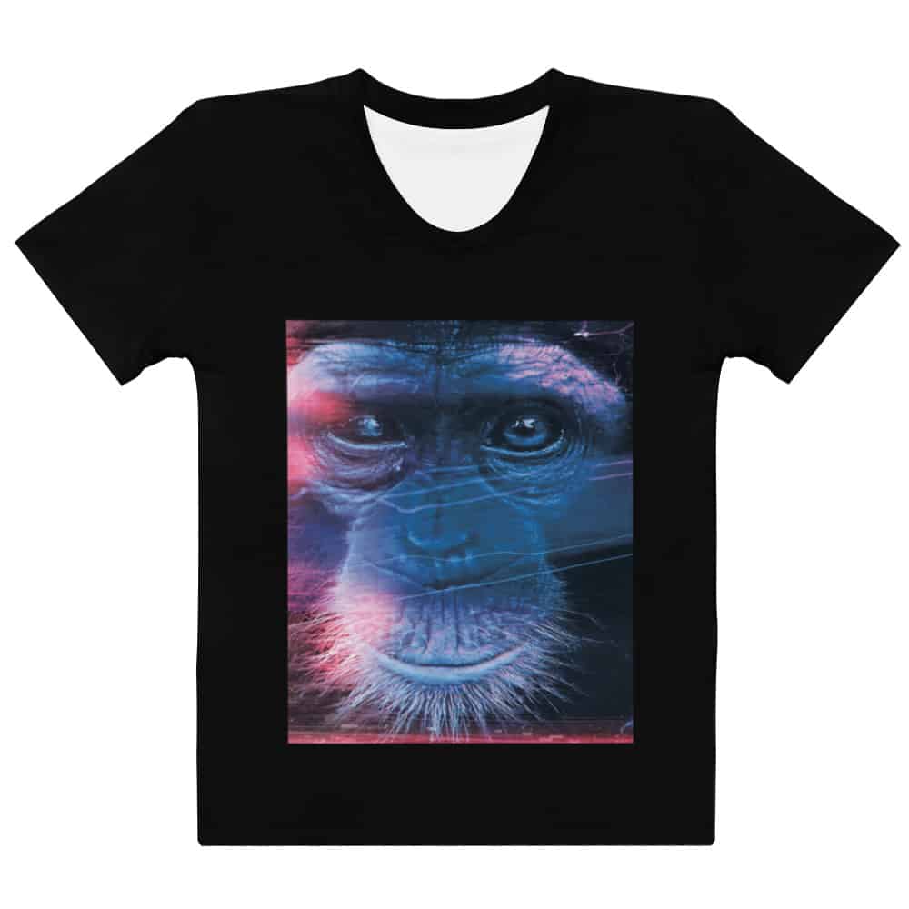 'Chimp Neon' Limited Edition women's tee 1