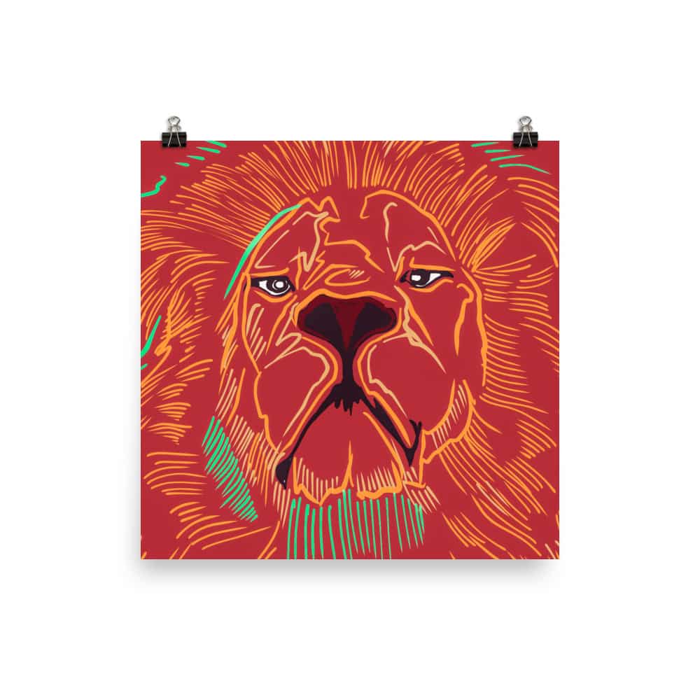 'Red Lion' fine art print 2
