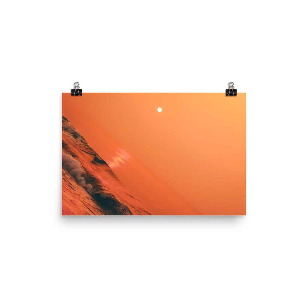 ‘Tangerine Scene’ fine art print