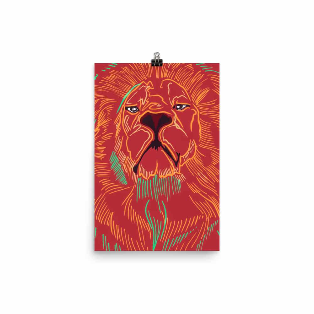 'Red Lion' fine art print 3
