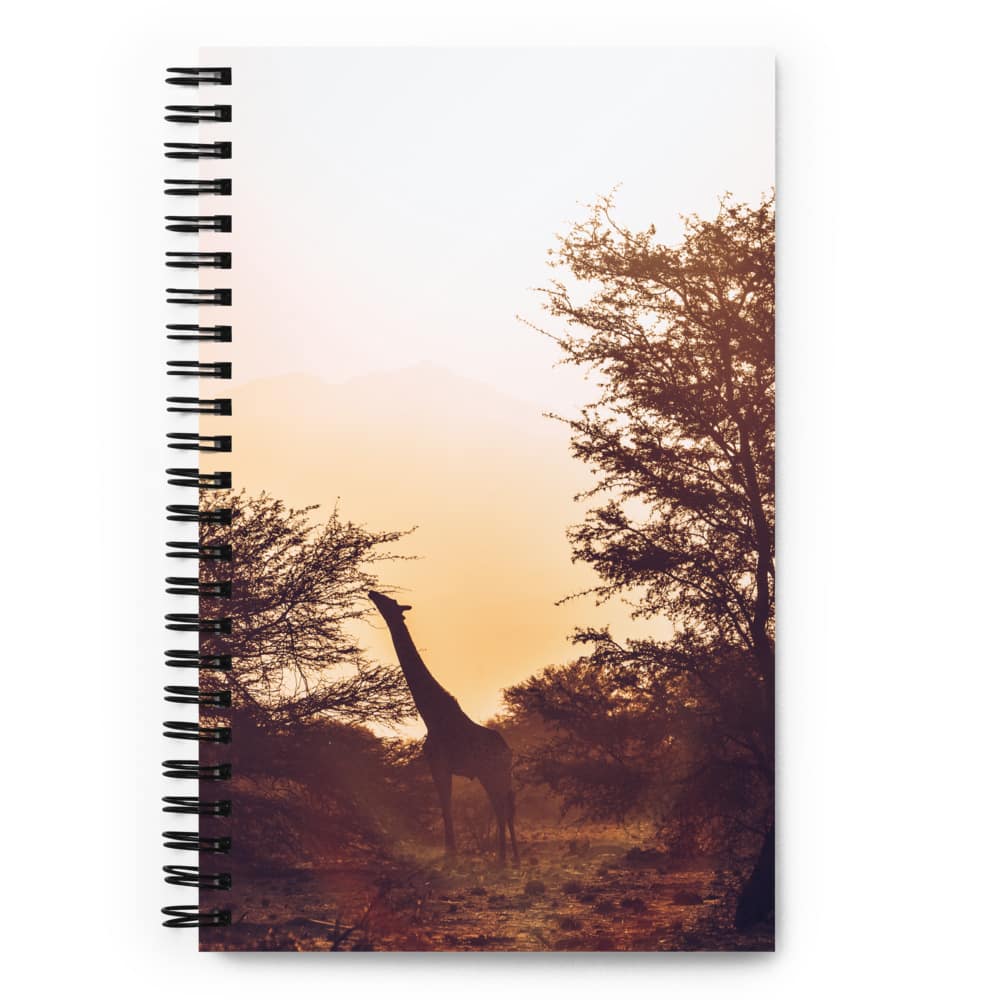 ‘Sunrise’ spiral notebook