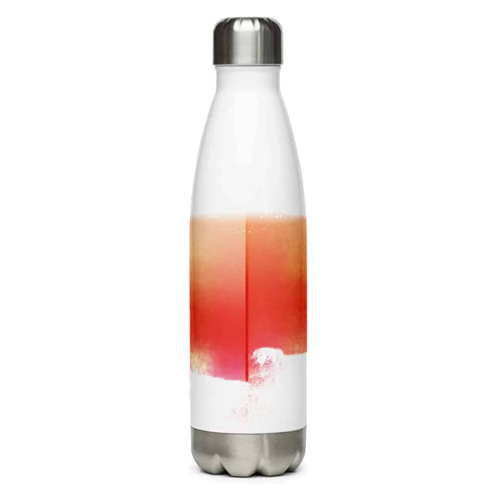 'Buffalo at Sunrise' stainless steel water bottle 8