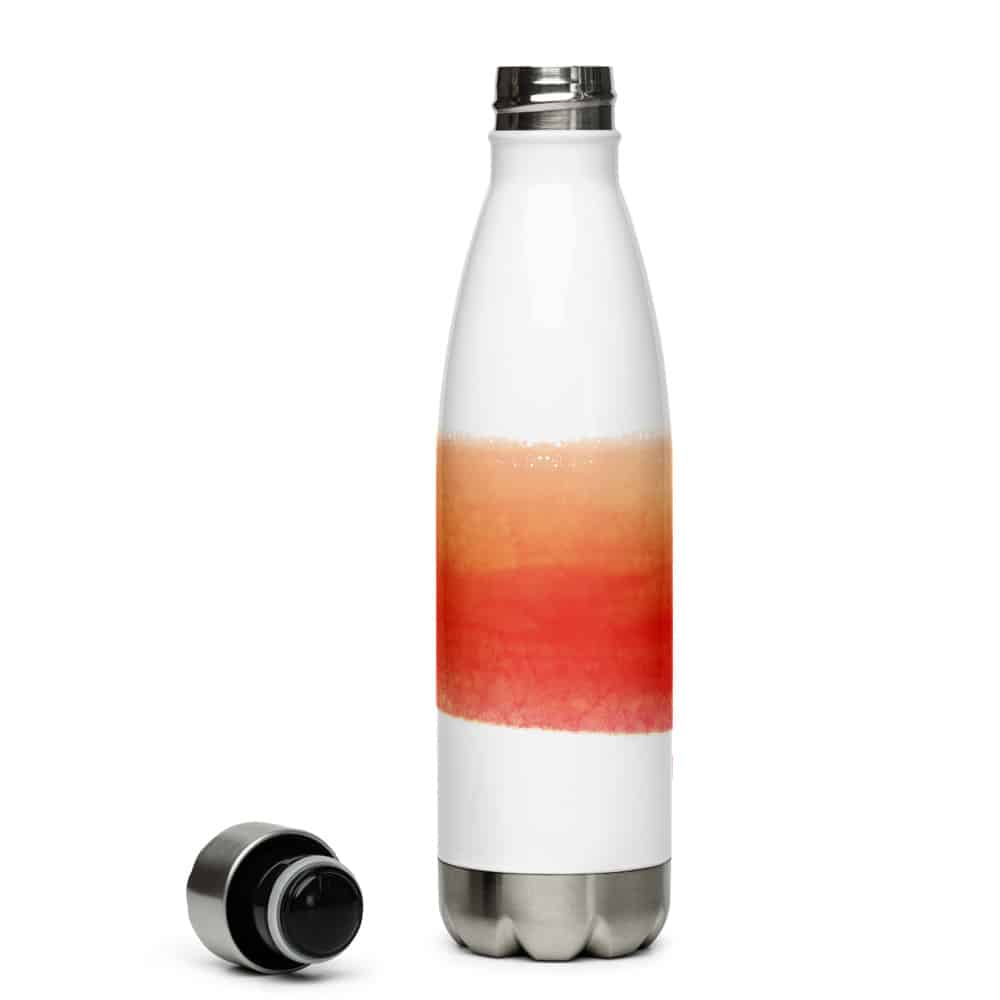 'Buffalo at Sunrise' stainless steel water bottle 3