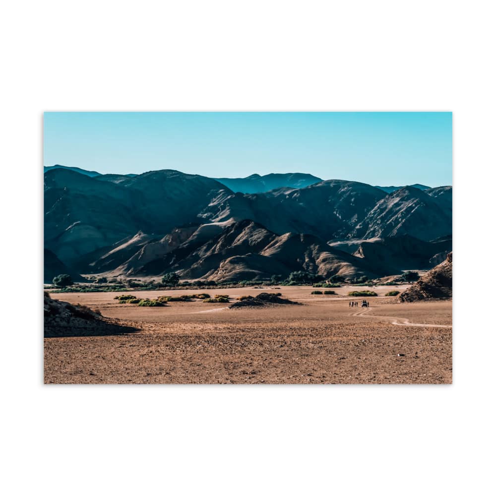 ‘Mountain Pass’ standard postcard