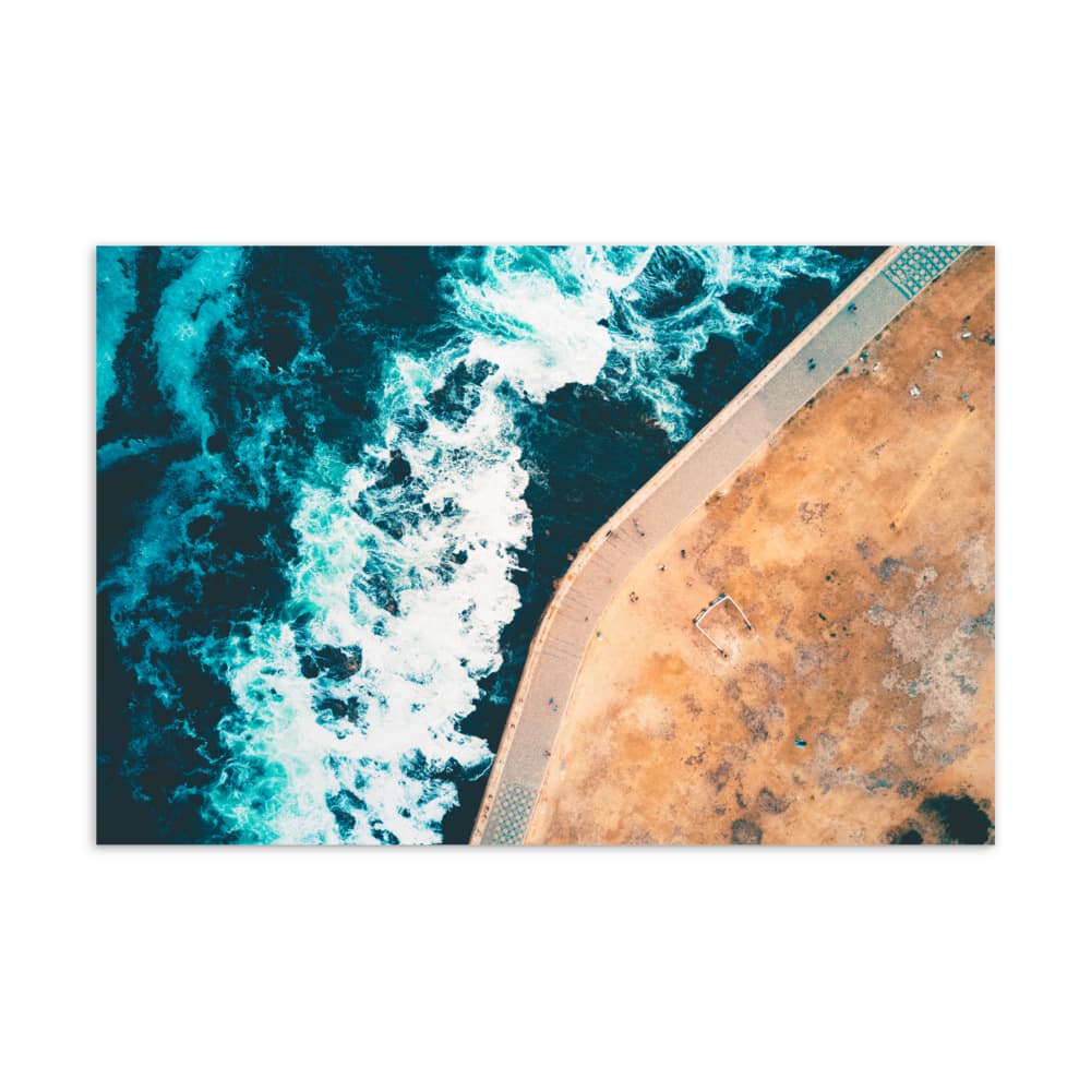 ‘Idyllic Coastline’ standard postcard