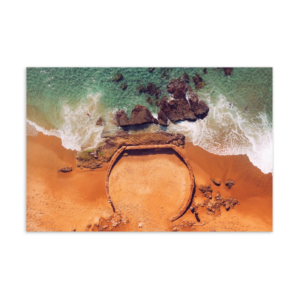 ‘Structure at Seaside’ standard postcard