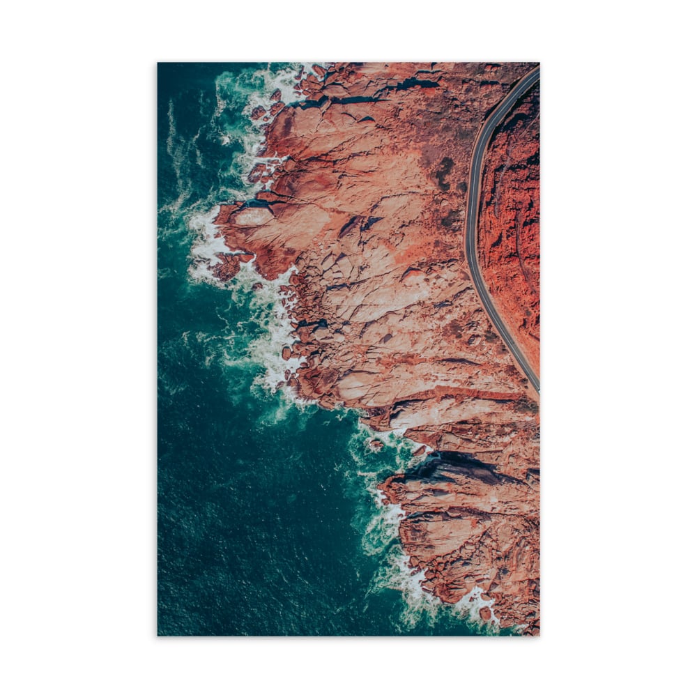 ‘Cliffside Shore’ standard postcard