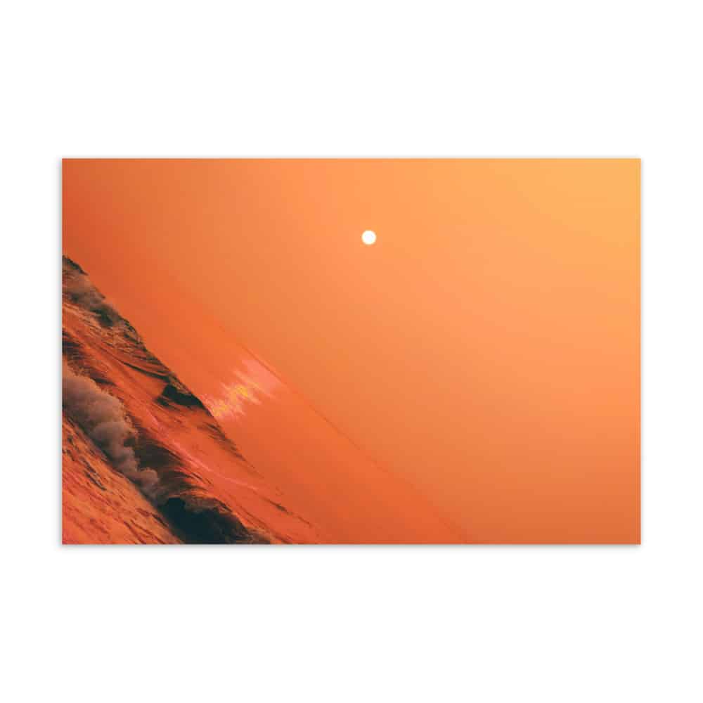 'Tangerine Scene' standard postcard 1
