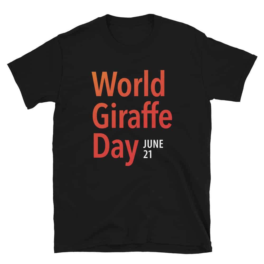 ‘World Giraffe Day’ classic tee 1