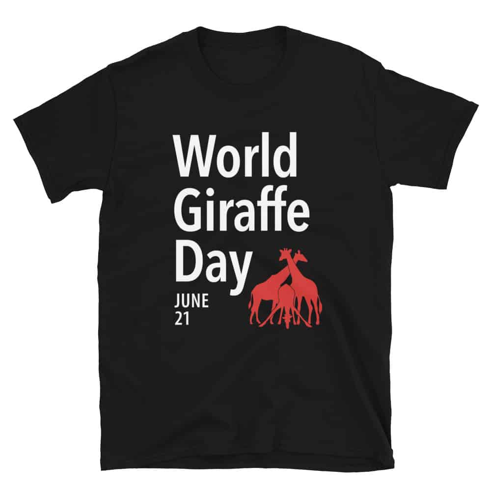 ‘World Giraffe Day (Red)’ classic tee 2