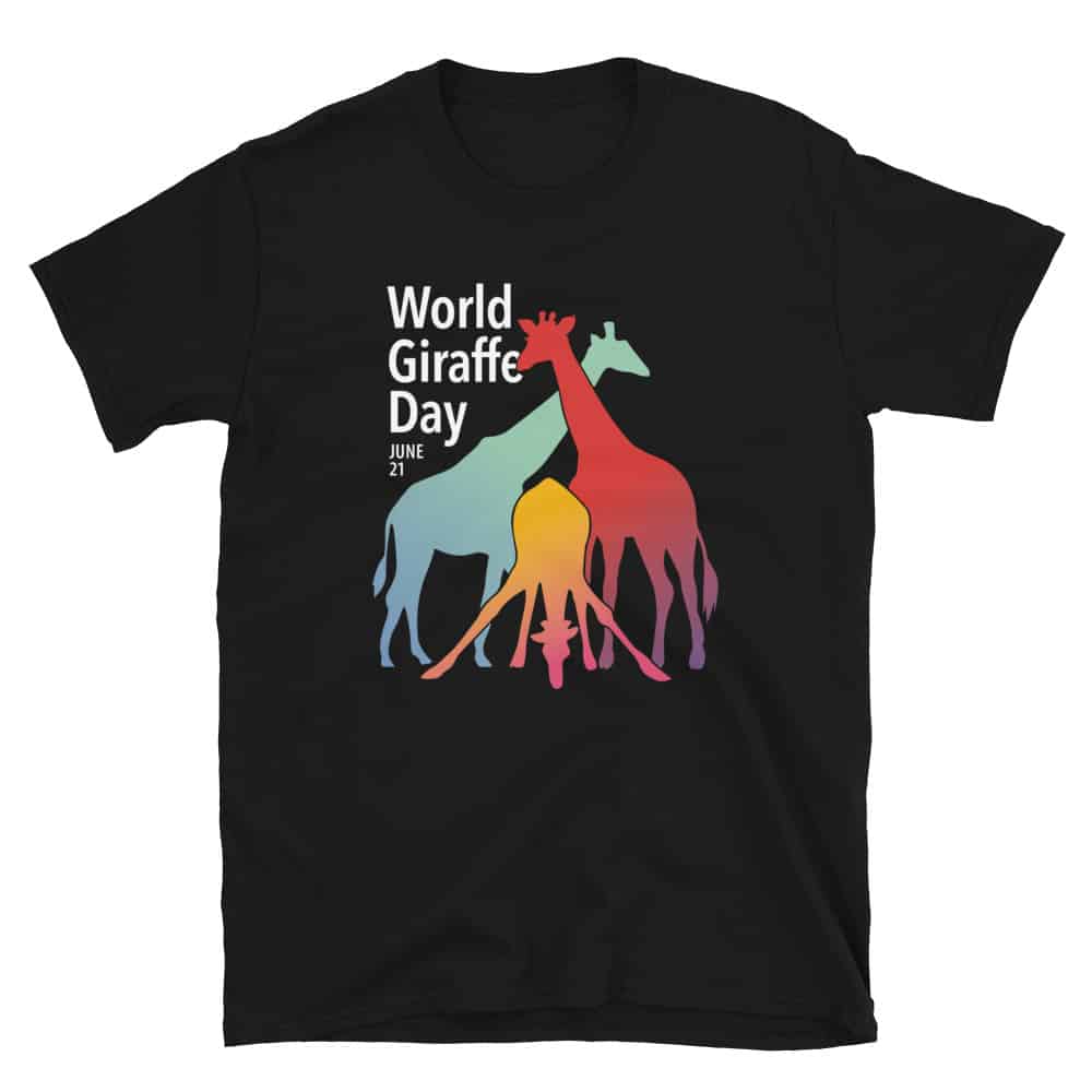 'World Giraffe Day (Prism)' classic tee 1