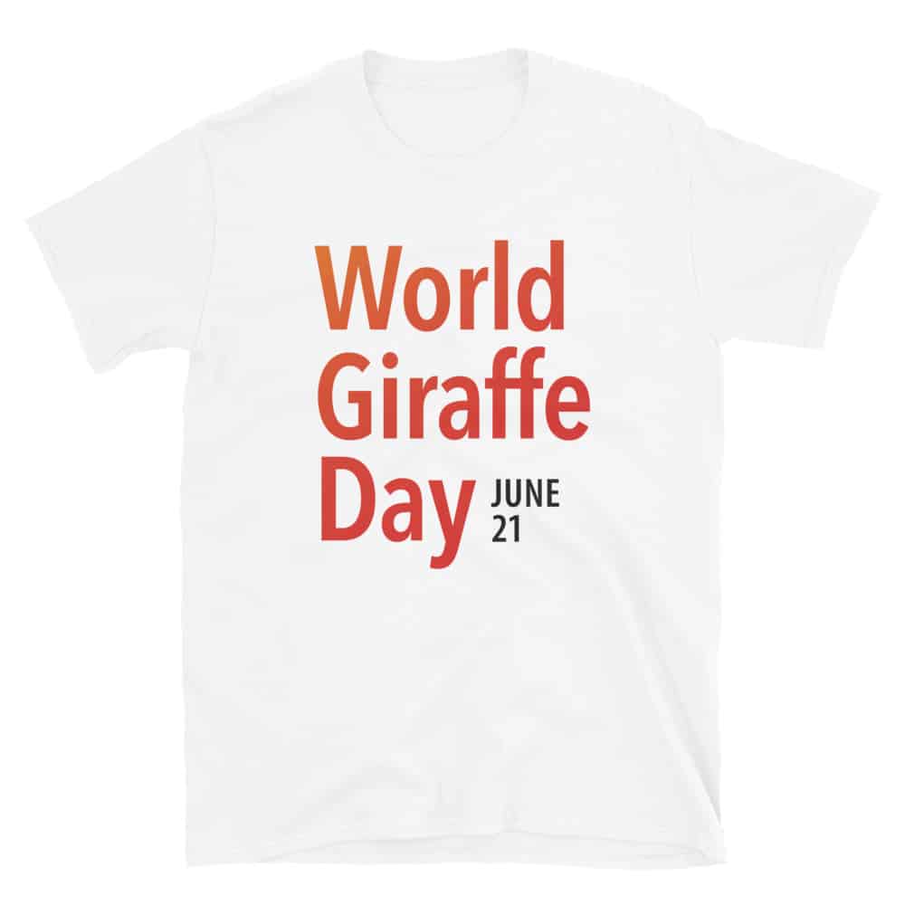 ‘World Giraffe Day’ classic tee 2