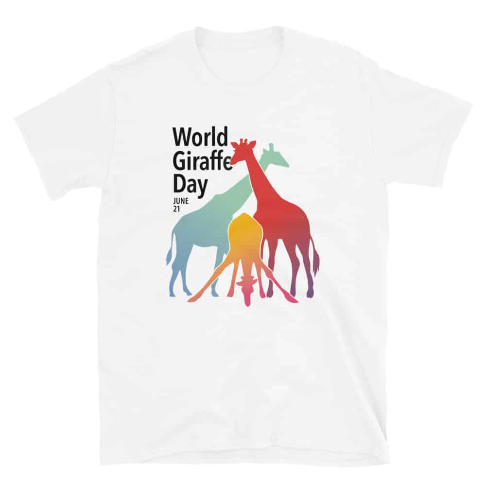 'World Giraffe Day (Prism)' classic tee 2