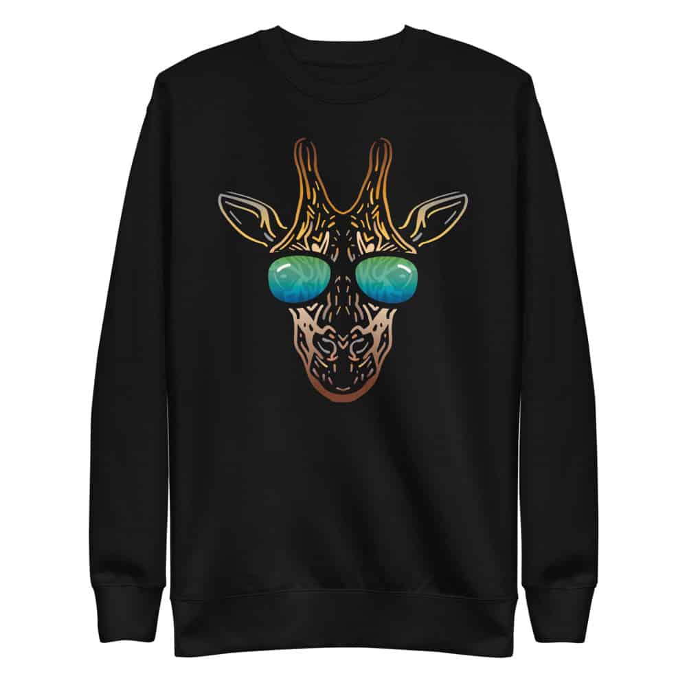 'Summer Giraffe' sweatshirt 1