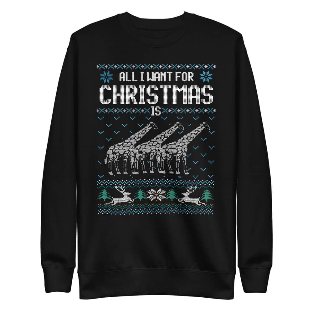 ‘All I Want for Christmas is ???’ sweatshirt