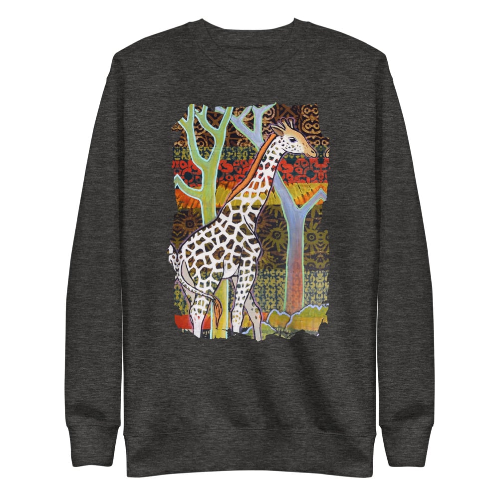 'West African Giraffe' sweatshirt 2