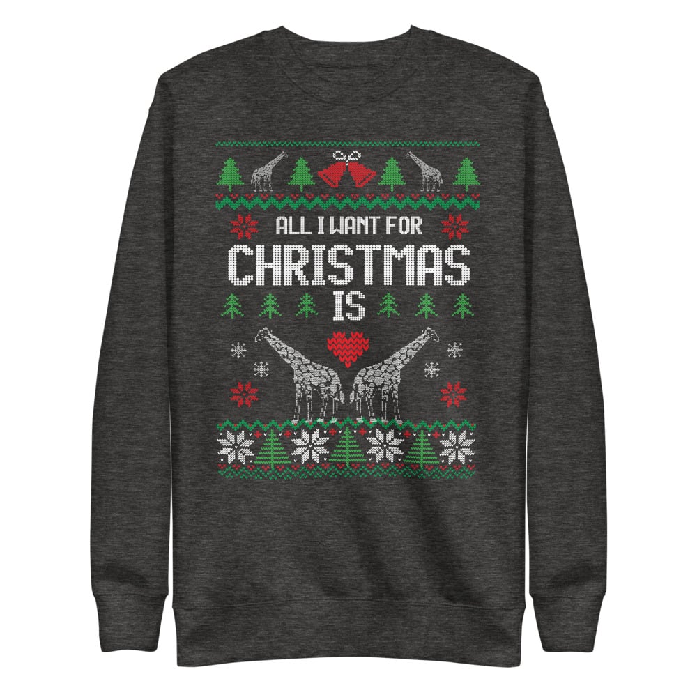 'All I Want for Christmas is ?' sweatshirt 2