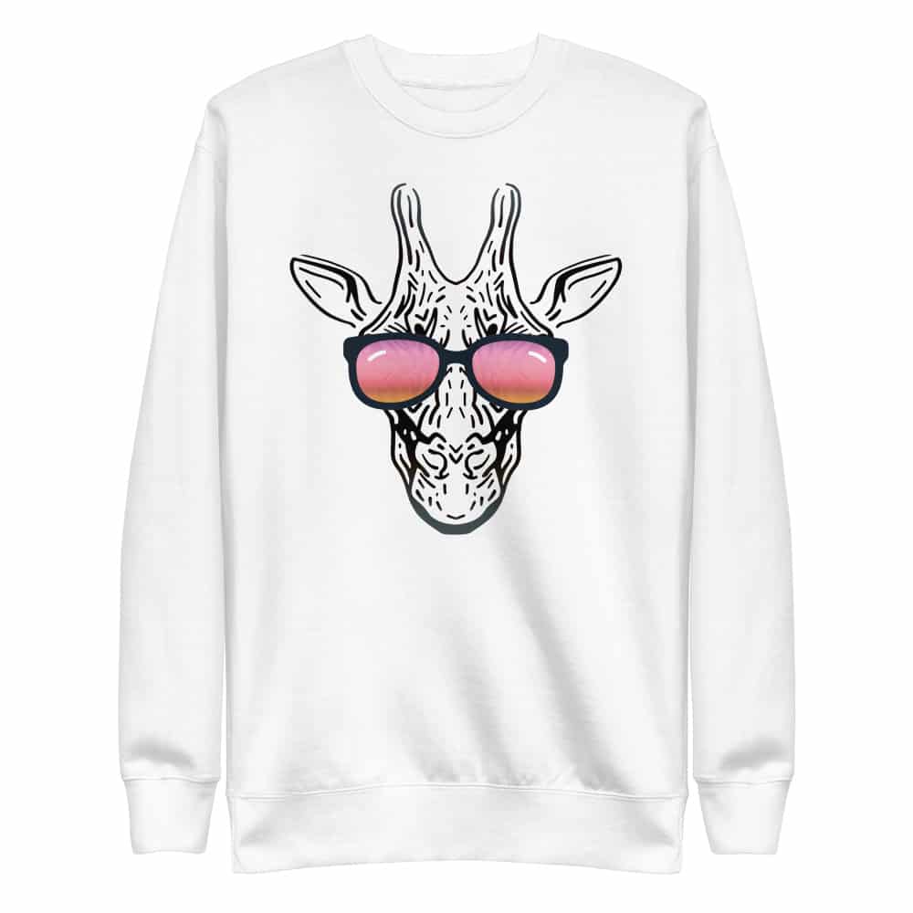'Summer Giraffe' sweatshirt 2