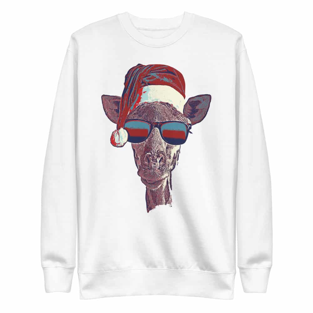 'Santa Giraffe' sweatshirt 2