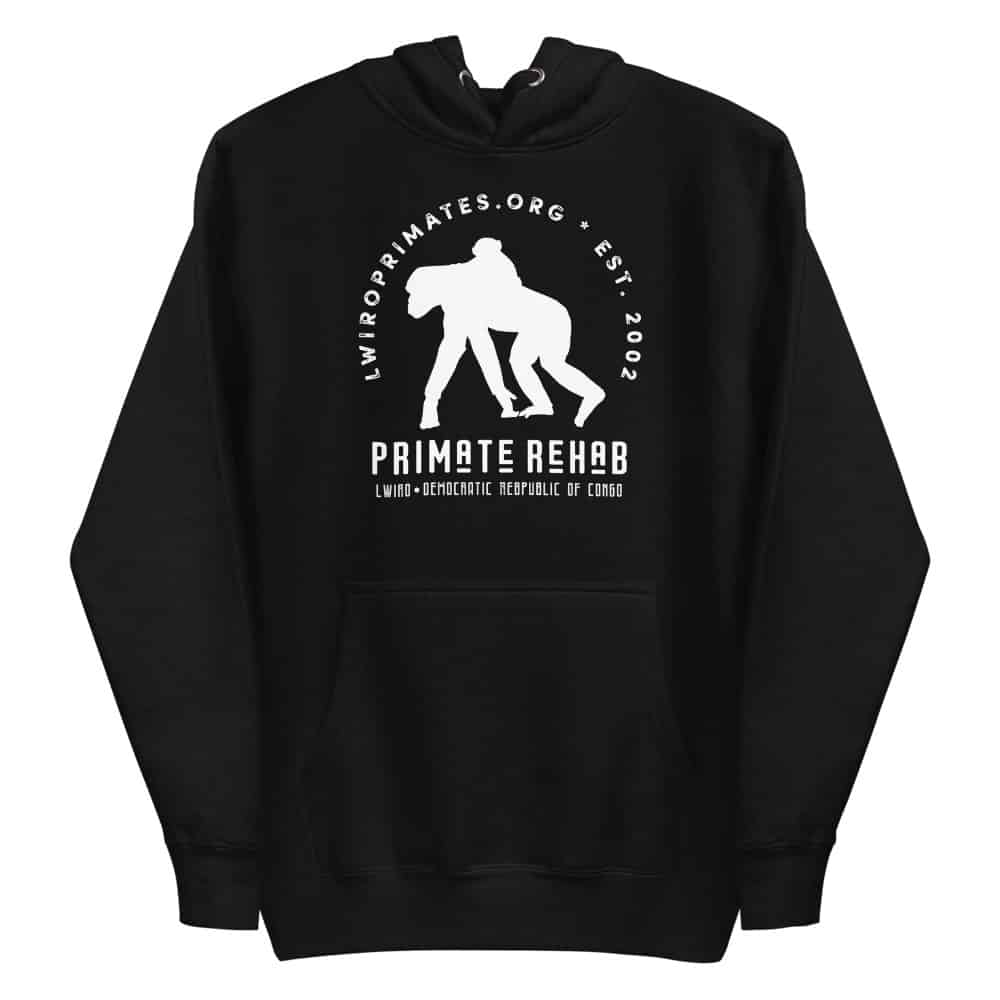 Lwiro Primate Rehab hoodie 1
