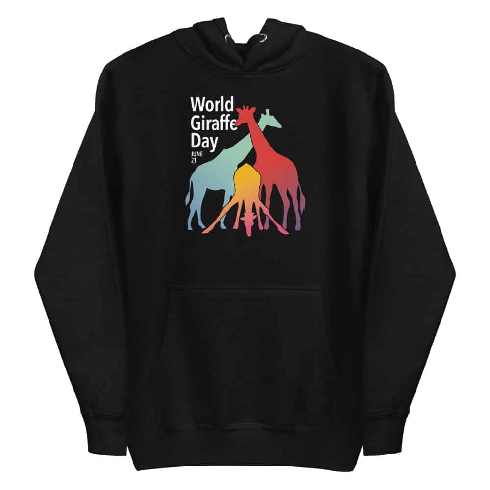 'World Giraffe Day (Prism)' hoodie 2