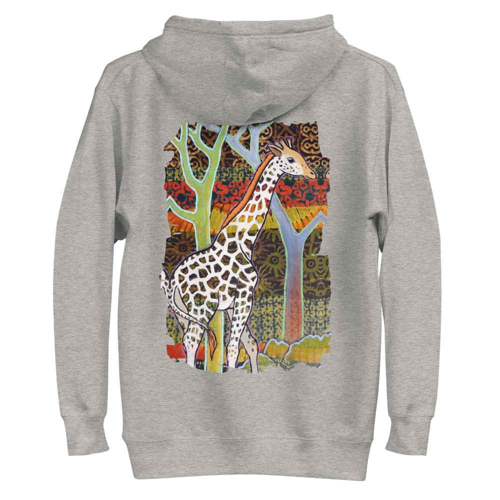 'West African Giraffe' Limited Edition hoodie 1