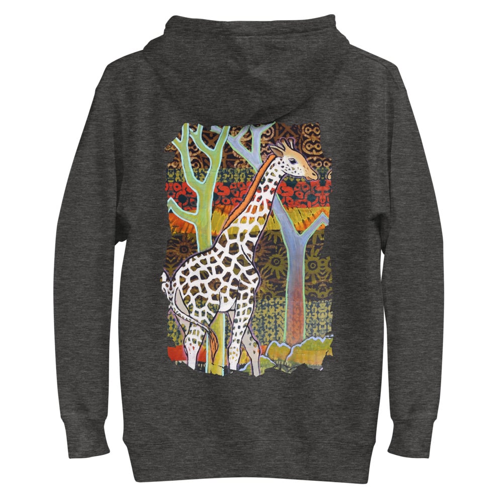 'West African Giraffe' Limited Edition hoodie 3