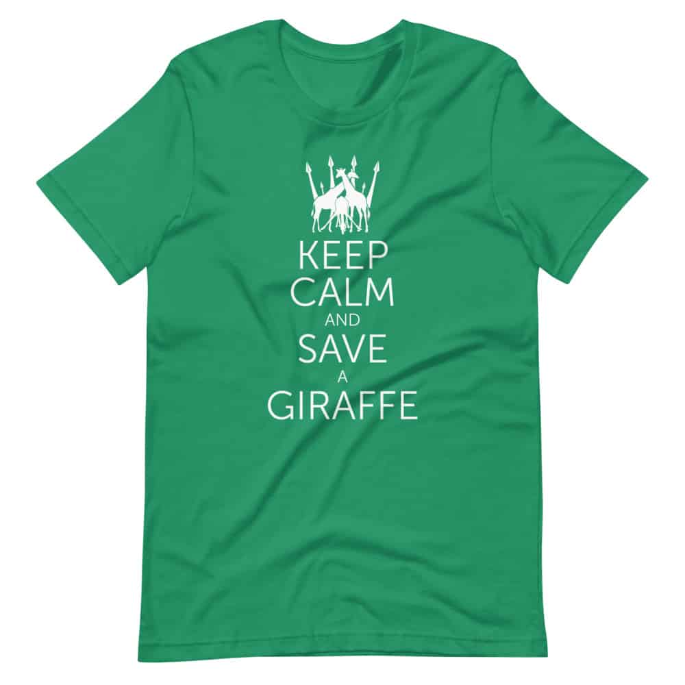 'Keep Calm and Save a Giraffe' vintage tee 5