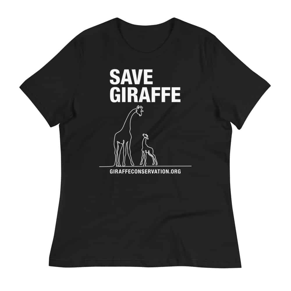 'Save Giraffe' women's tee 3