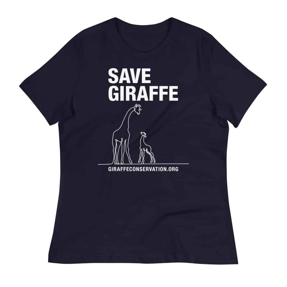 'Save Giraffe' women's tee 4
